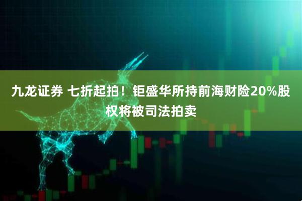 九龙证券 七折起拍！钜盛华所持前海财险20%股权将被司法拍卖